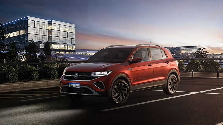 ilustração do Novo T-Cross