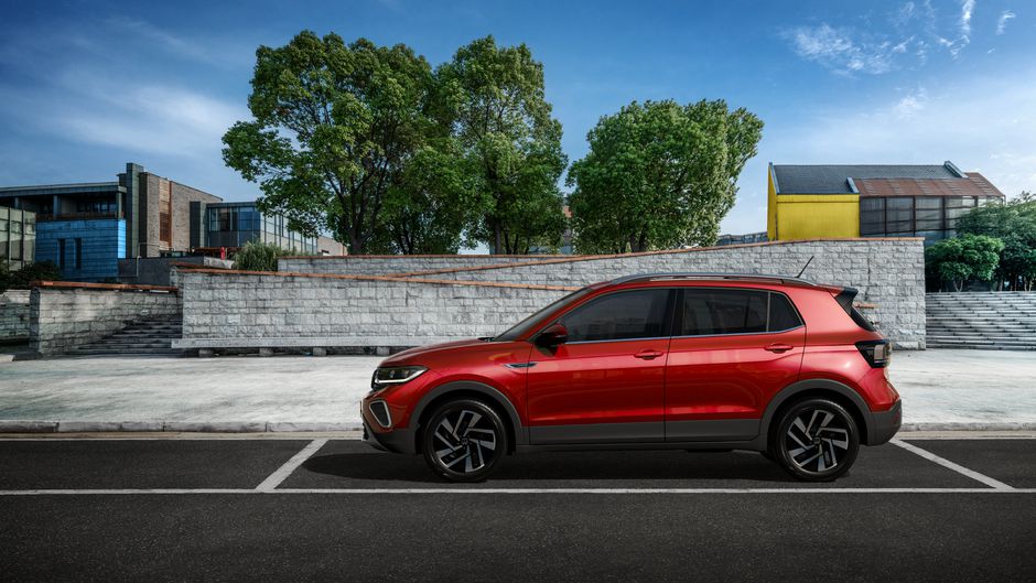 ilustração do Novo T-Cross